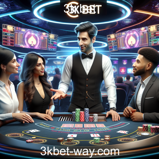 A Experiência Imersiva dos Jogos Ao Vivo na 3k Bet
