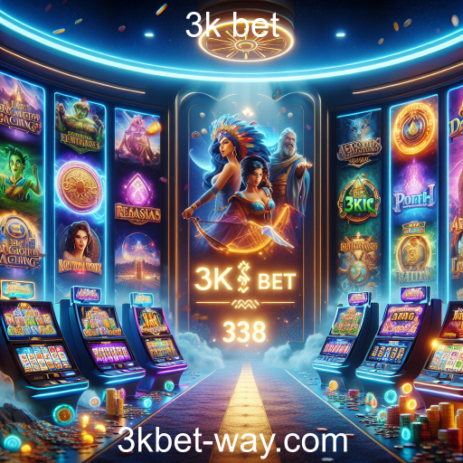 Atrações dos Jogos de Slots no 3k Bet